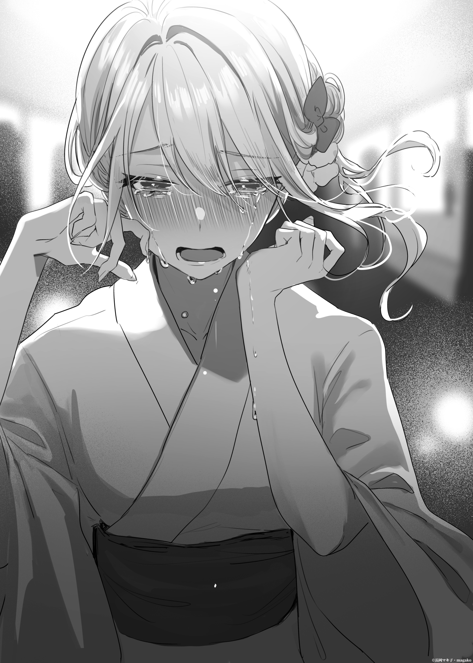 Magako Monochrome Yukata Yande Re